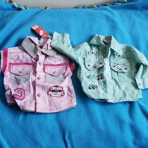 Shirts & Tops - Baby boy shirts ( 1 pair) Shirts & Tops - Baby boy shirts ( 1 pair)